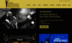 Louisarmstrongfoundation.org thumbnail