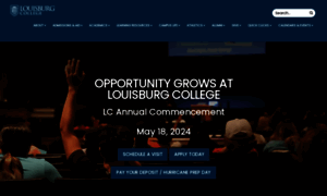 Louisburg.edu thumbnail
