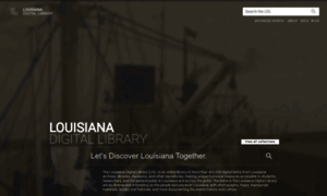 Louisianadigitallibrary.org thumbnail