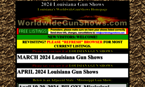 Louisianagunshows.com thumbnail