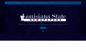 Louisianastatenewspapers.com thumbnail