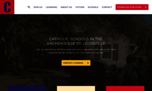 Louisvillecatholicschools.com thumbnail