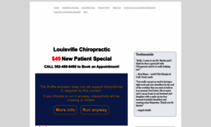 Louisvillechiropracticrehab.com thumbnail