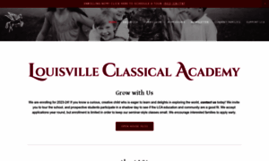 Louisvilleclassicalacademy.org thumbnail