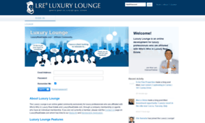 Lounge.luxuryrealestate.com thumbnail