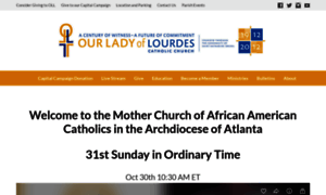 Lourdesatlanta.org thumbnail