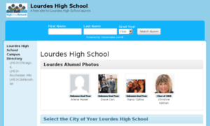 Lourdeshighschool.org thumbnail