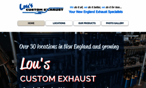 Louscustomexhaust.com thumbnail