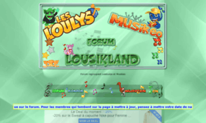 Lousikland.forumactif.fr thumbnail