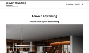 Louvaincoworking.com thumbnail