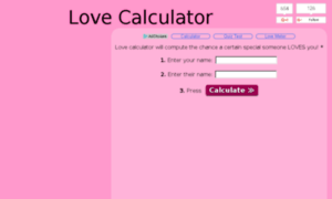Love-calculator.zeemind.com thumbnail
