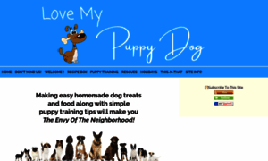 Love-my-puppy-dog.com thumbnail