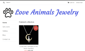 Loveanimalsjewelry.com thumbnail