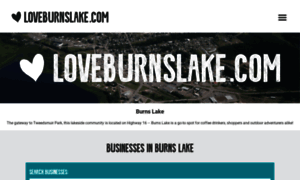 Loveburnslake.com thumbnail