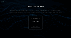 Lovecoffee.com thumbnail