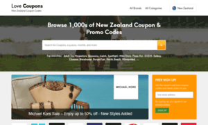 Lovecoupons.co.nz thumbnail