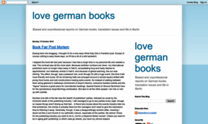 Lovegermanbooks.blogspot.com thumbnail