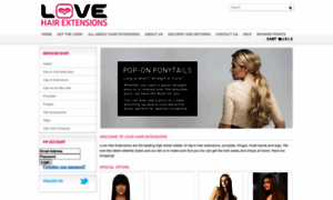 Lovehairextensions.com thumbnail