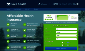 Lovehealthinsurancecompare.com thumbnail