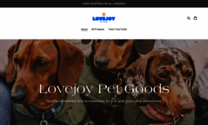 Lovejoy-pet-goods.myshopify.com thumbnail