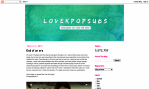 Lovekpopsubs.blogspot.com thumbnail