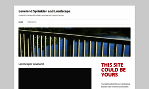 Lovelandsprinklerandlandscape.com thumbnail