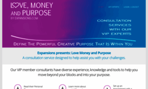 Lovemoneyandpurpose.com thumbnail