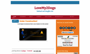 Lovemy2dogs.blogspot.com thumbnail