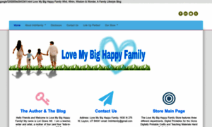 Lovemybighappyfamily.com thumbnail