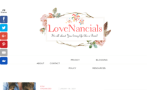 Lovenancials.com thumbnail