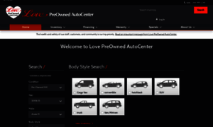 Lovepreownedautocenter.com thumbnail