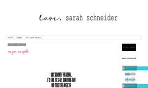 Lovesarahschneider.com thumbnail