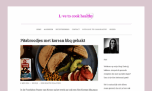 Lovetocookhealthy.nl thumbnail