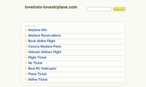 Lovetrain-loveairplane.com thumbnail