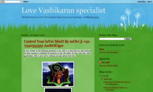 Lovevashikaranspecialistmolvi.blogspot.in thumbnail