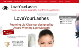 Loveyourlashes.site thumbnail