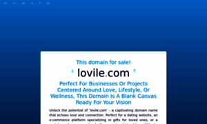 Lovile.com thumbnail