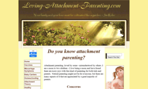 Loving-attachment-parenting.com thumbnail