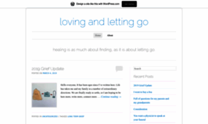 Lovingandlettinggo.wordpress.com thumbnail