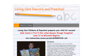 Lovingcaredaycareandpreschool.yolasite.com thumbnail