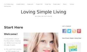 Lovingsimpleliving.com thumbnail