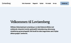 Lovisenberg.no thumbnail