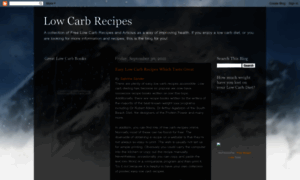 Low--carb--recipes.blogspot.com thumbnail