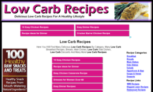 Low-carb.recipes-network.net thumbnail