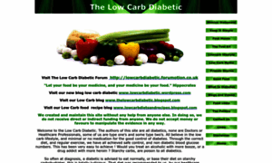 Lowcarbdiabetic.co.uk thumbnail