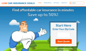 Lowcarinsurancedeals.com thumbnail