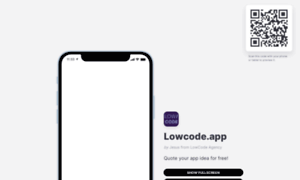 Lowcodeagency.glideapp.io thumbnail