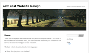 Lowcost-web-design.com thumbnail