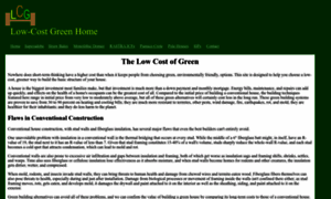 Lowcostgreenhome.com thumbnail