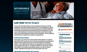 Lowcostherniasurgery.com thumbnail